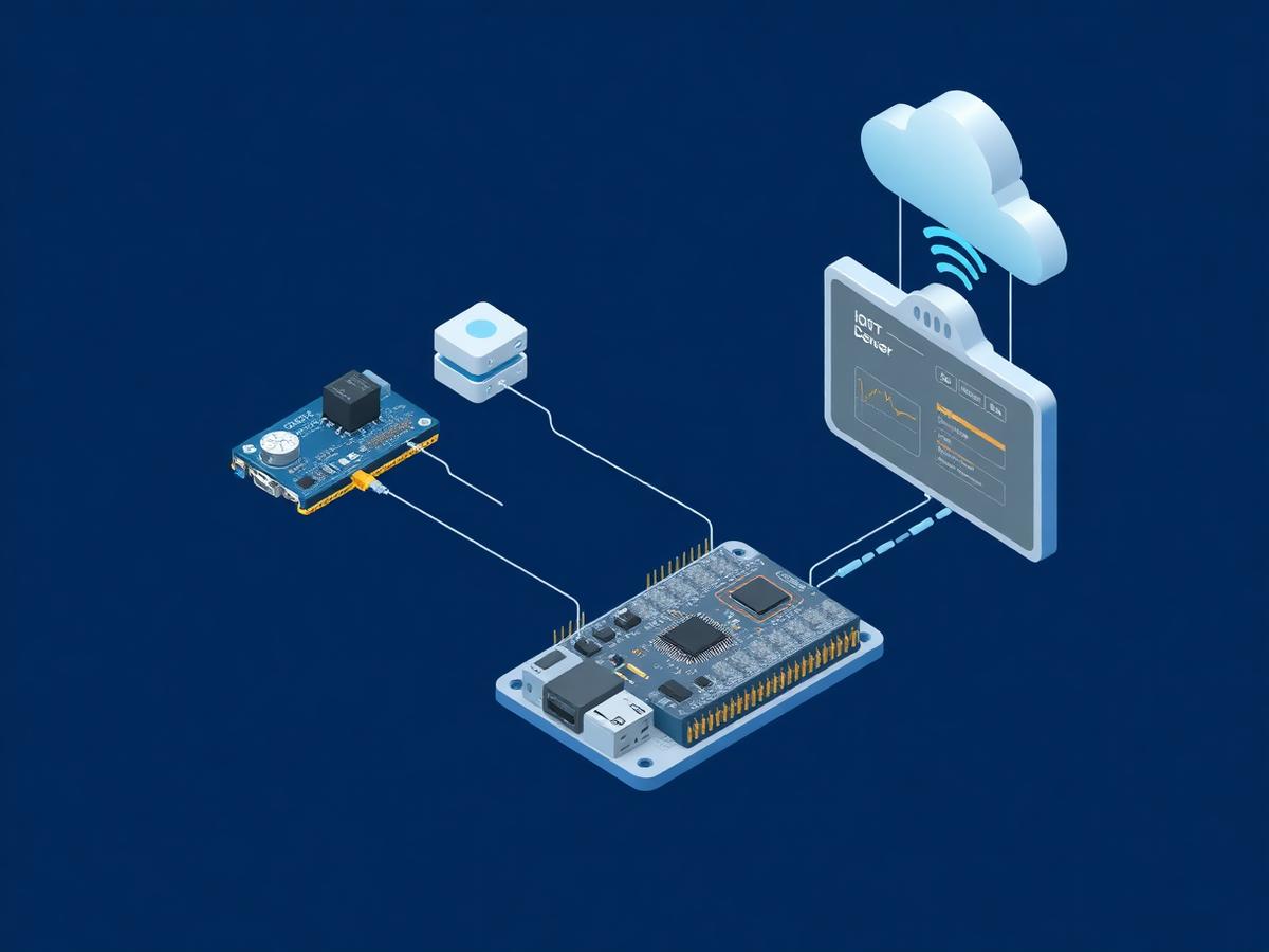 Hardware & Software Integration (IoT) illustration